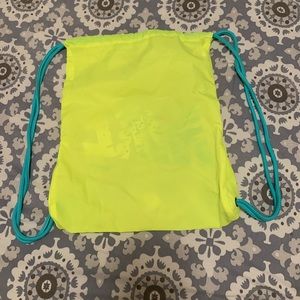 Nike Bags - New Never used. Neon NIKE Drawstring bag Nike Bags - New Never used. Neon NIKE Drawstring bag